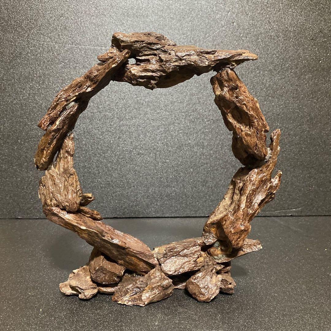 ◎気孔石 アート 一点もの インテリア 天然