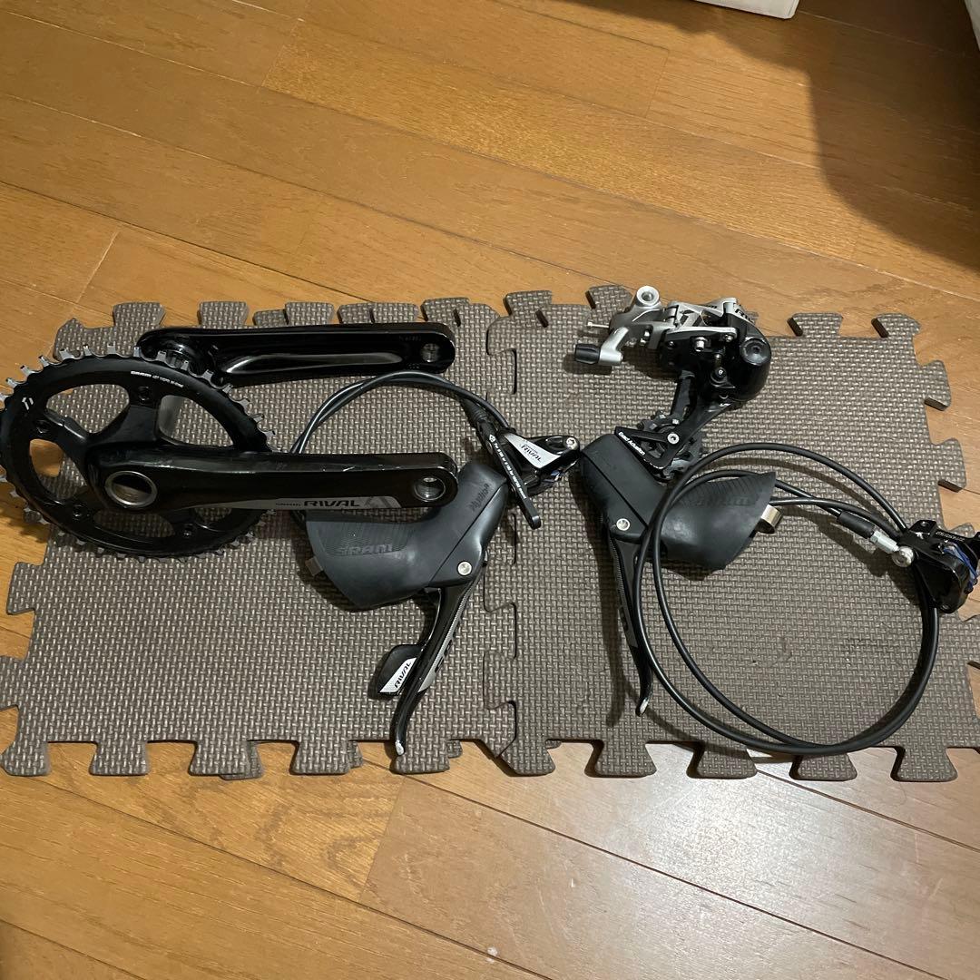 SRAM RIVAL1 コンポセット 1×11速 油圧ディスク フラットマウント