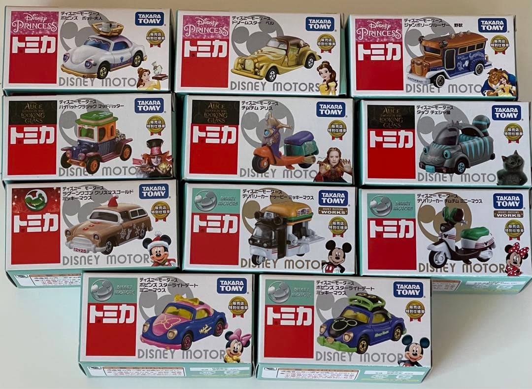 トミカ　ディズニーモータース　セブンイレブン特別仕様車