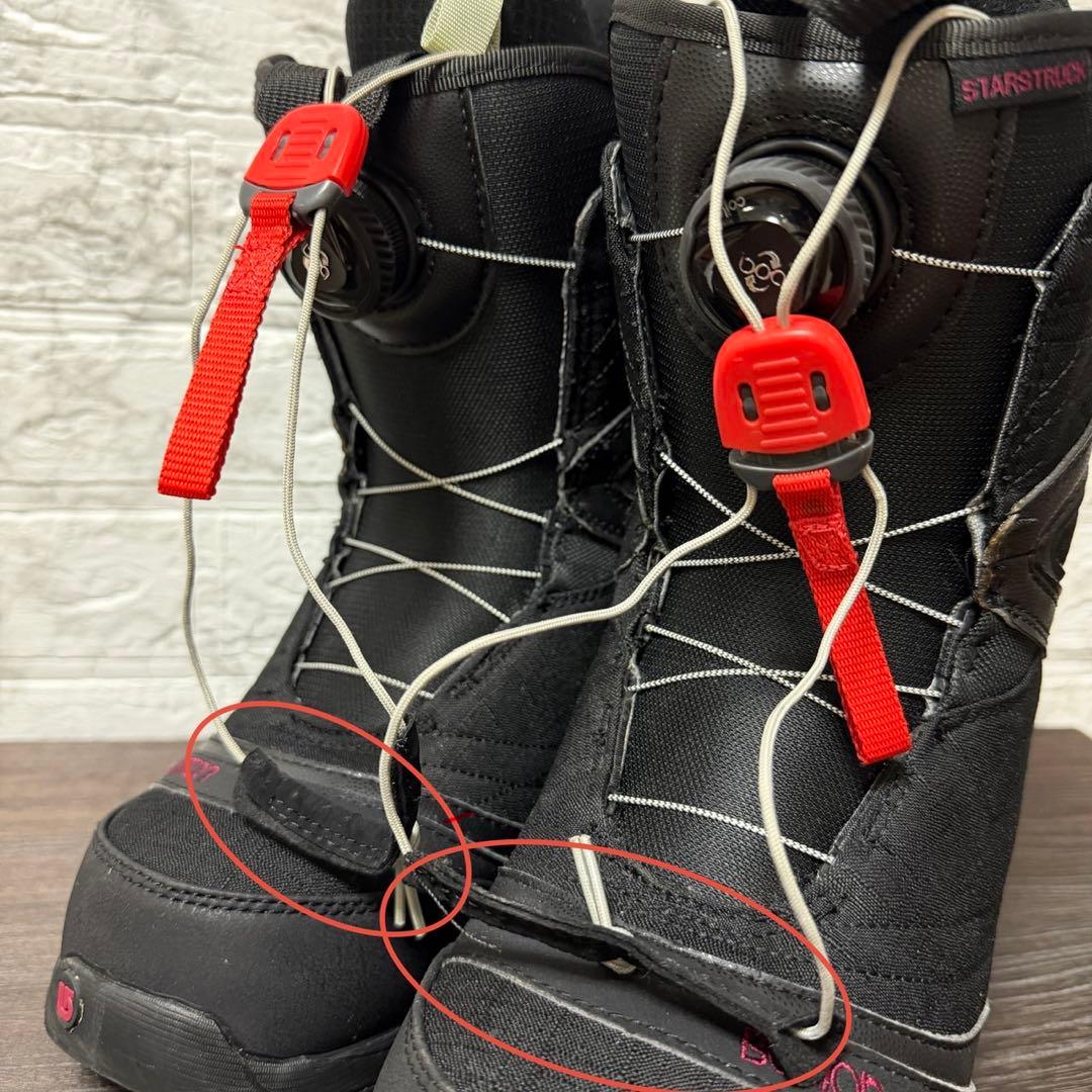 バートン　STARSTRUCK BOA スノーボードブーツ ブラック 24cm