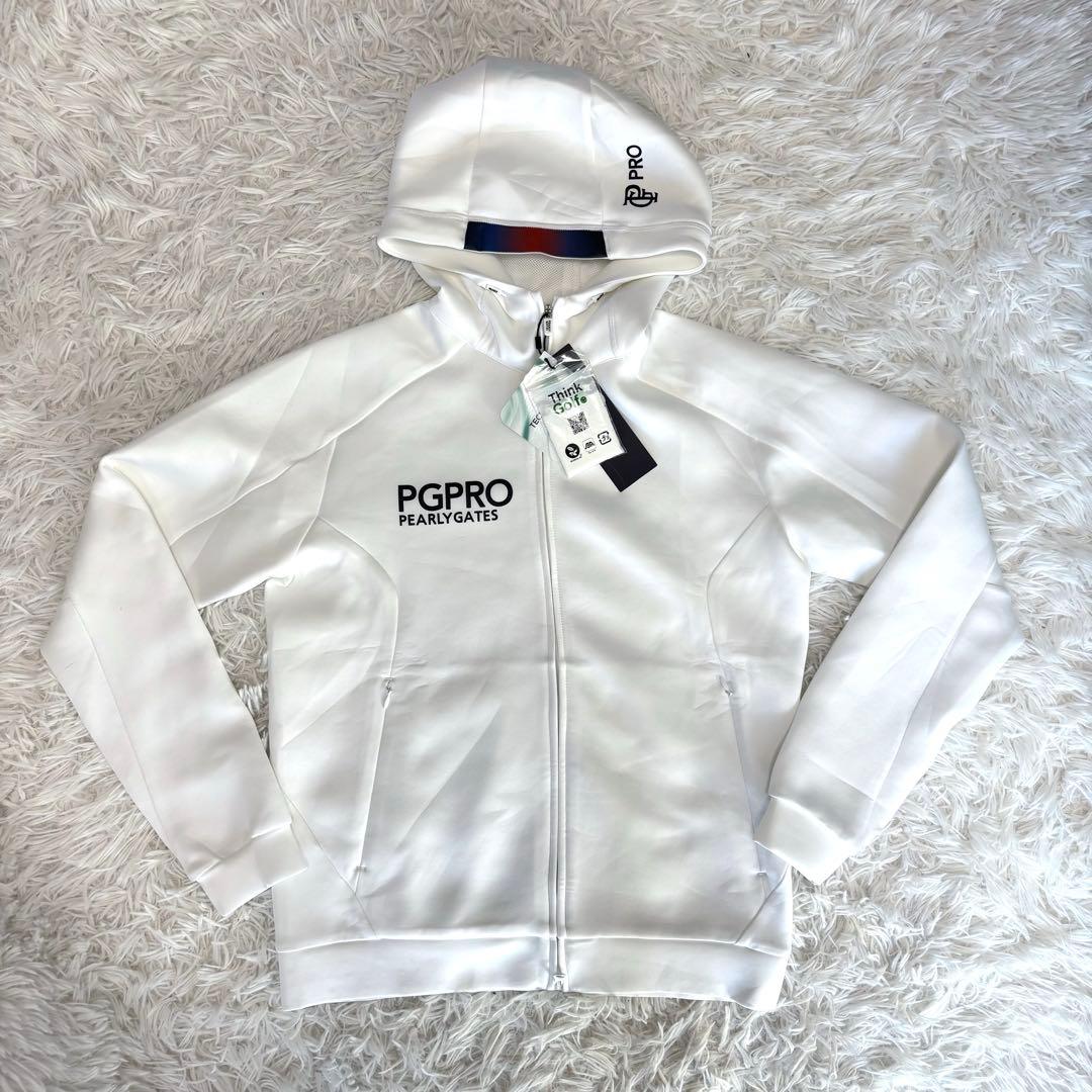 最新 パーリーゲイツ パーカー スニード ホワイト ブルゾン