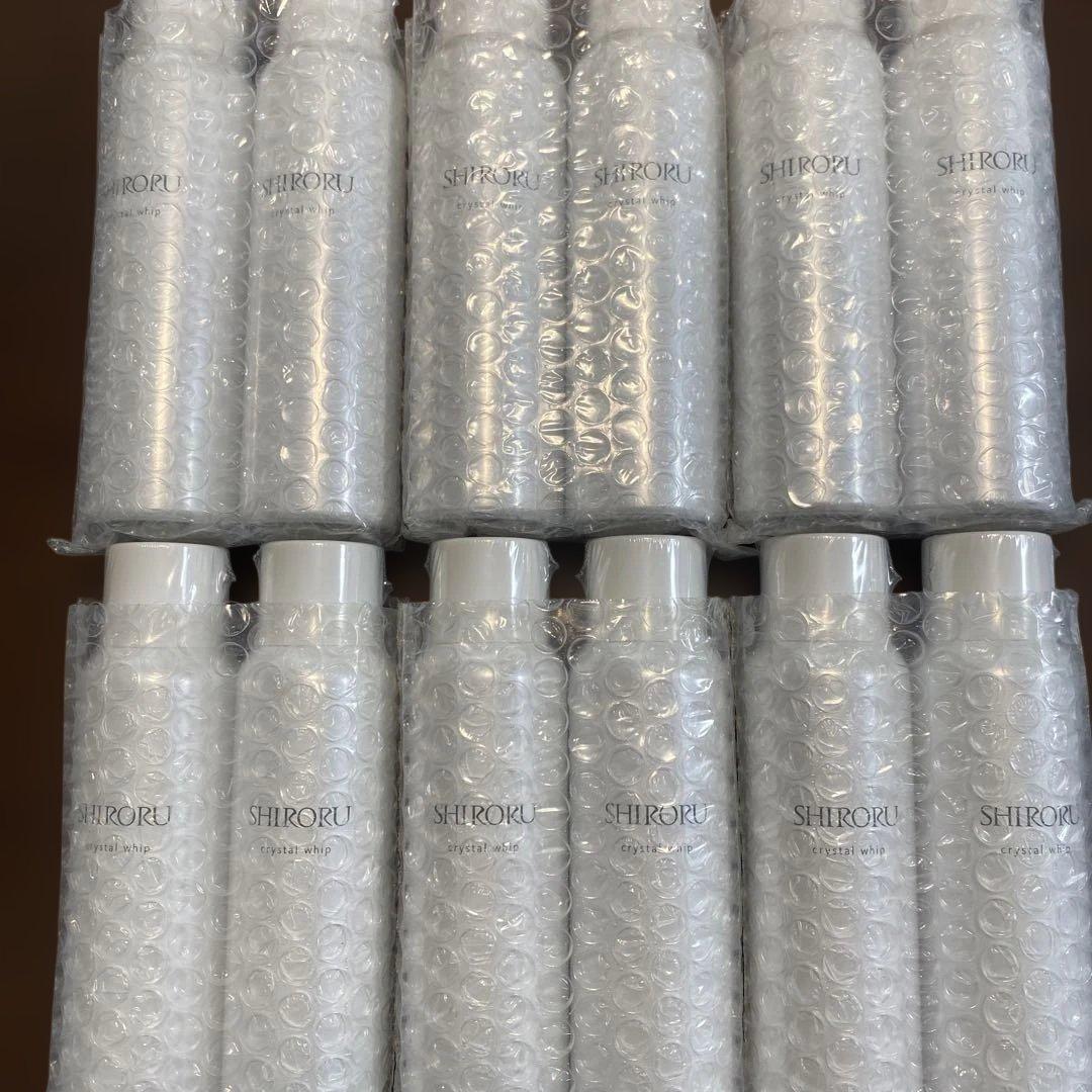 SHIRORU シロル クリスタルホイップ 新品未使用•未開封　12本セット