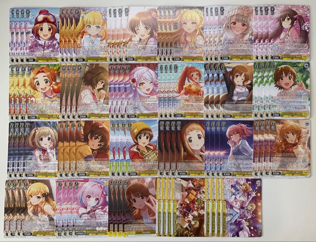 ヴァイスシュヴァルツ デレマス　アイドルマスターシンデレラガールズ　N 4コン②