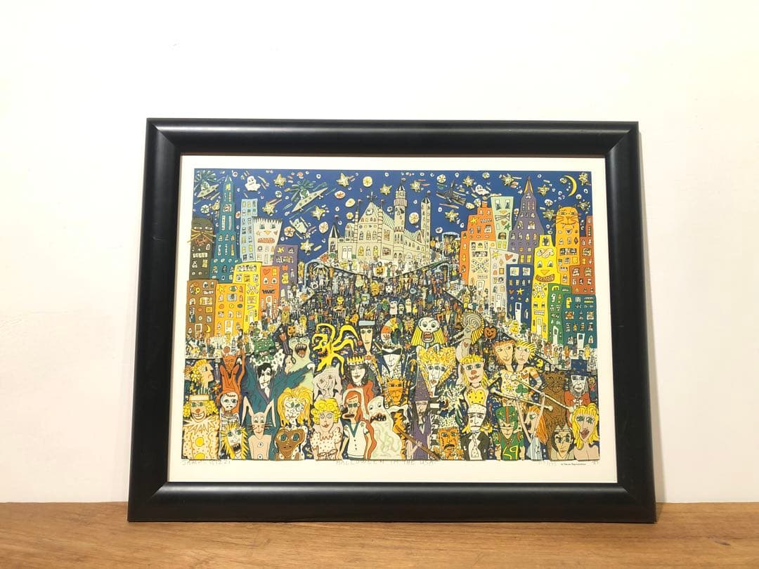 james rizzi ジェームス リジィ 額装ポスター ③