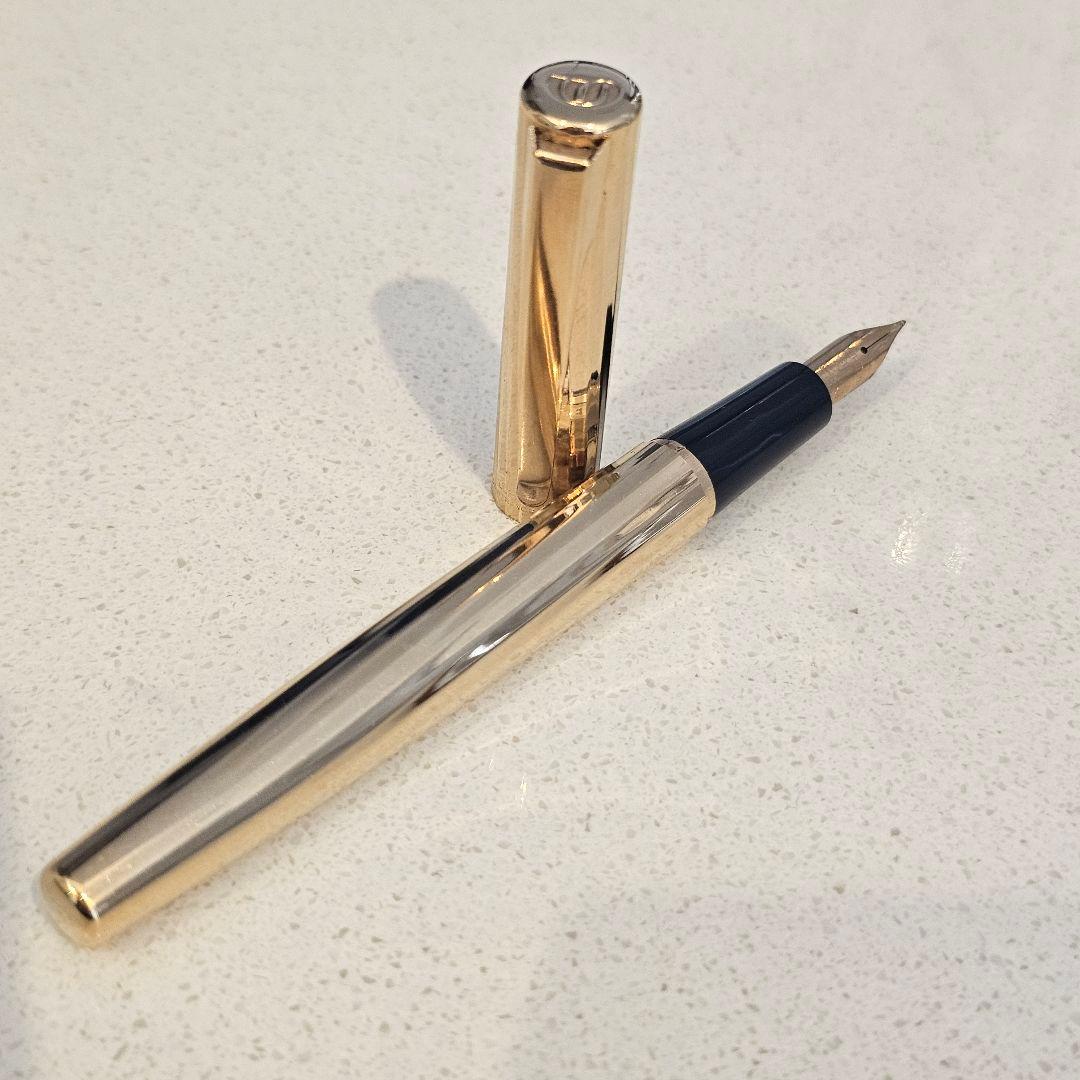 WATERMAN ヴィンテージ万年筆18金ショートサイズ