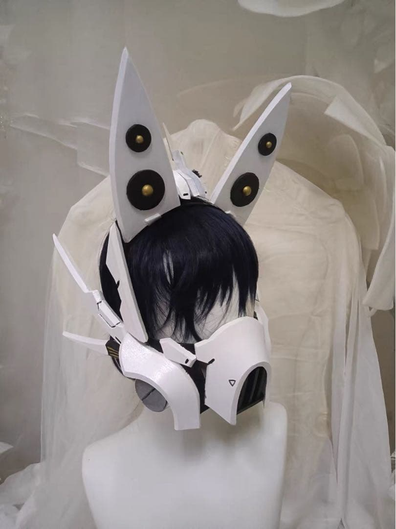 勝利の女神NIKKE シン　お面　耳　髪飾り　脚飾り　コスプレ道具