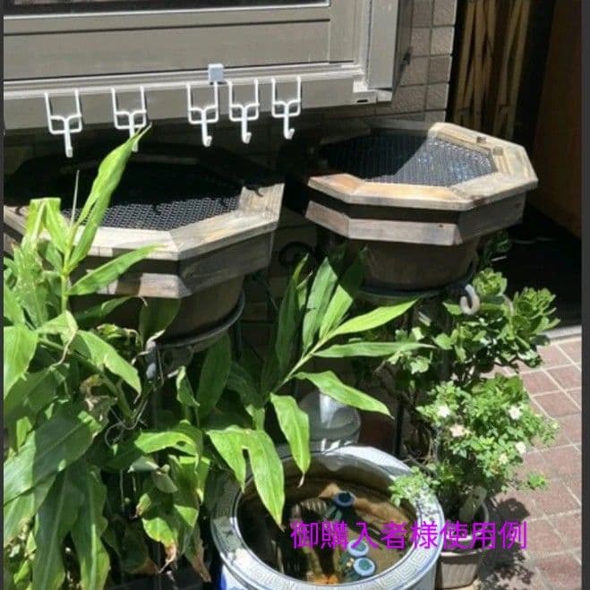 睡蓮鉢木枠カバー　50cmタイプ