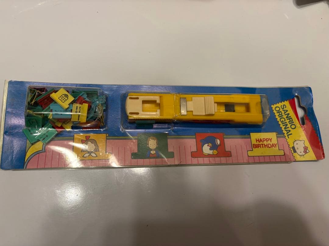 希少！♡サンリオ♡レトロ非売品　オリジナルクリップ　イエロー