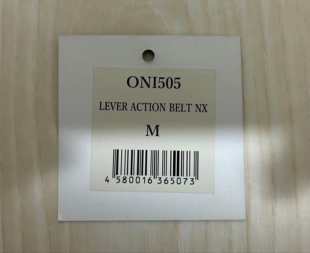 ONI トレーニング・パワーベルト 黒/赤