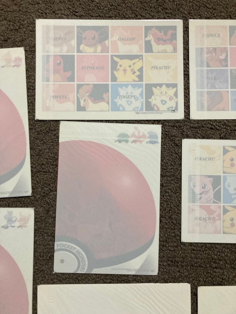 【未開封】【非売品】ポケモン 下敷き バンプレスト ミュウ ピカチュウ 希少