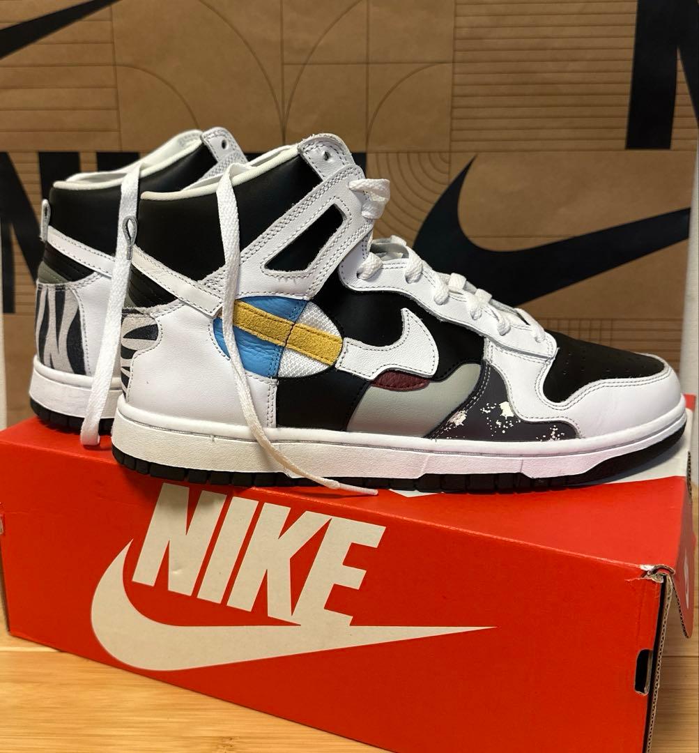 ナイキNIKE WMNS DUNK HIGH LX US9.5/27.5cm