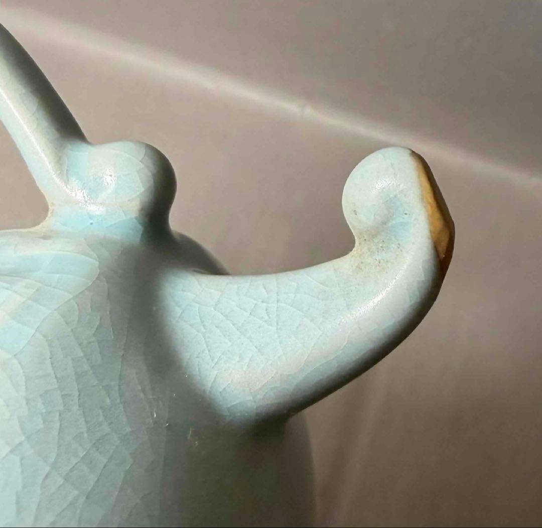 中国 三つ足水注　f2260117