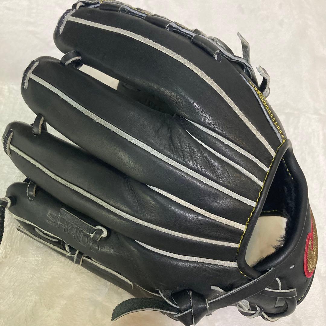 【美品】NIKEナイキ軟式内野用グラブSHADO　謝道