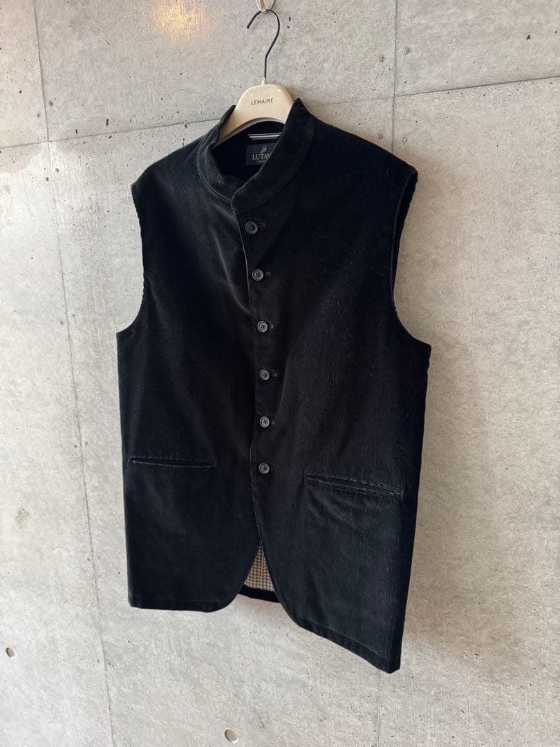 LUTAYS リュテス VALMONT CORDUROY VEST コーデュロイ
