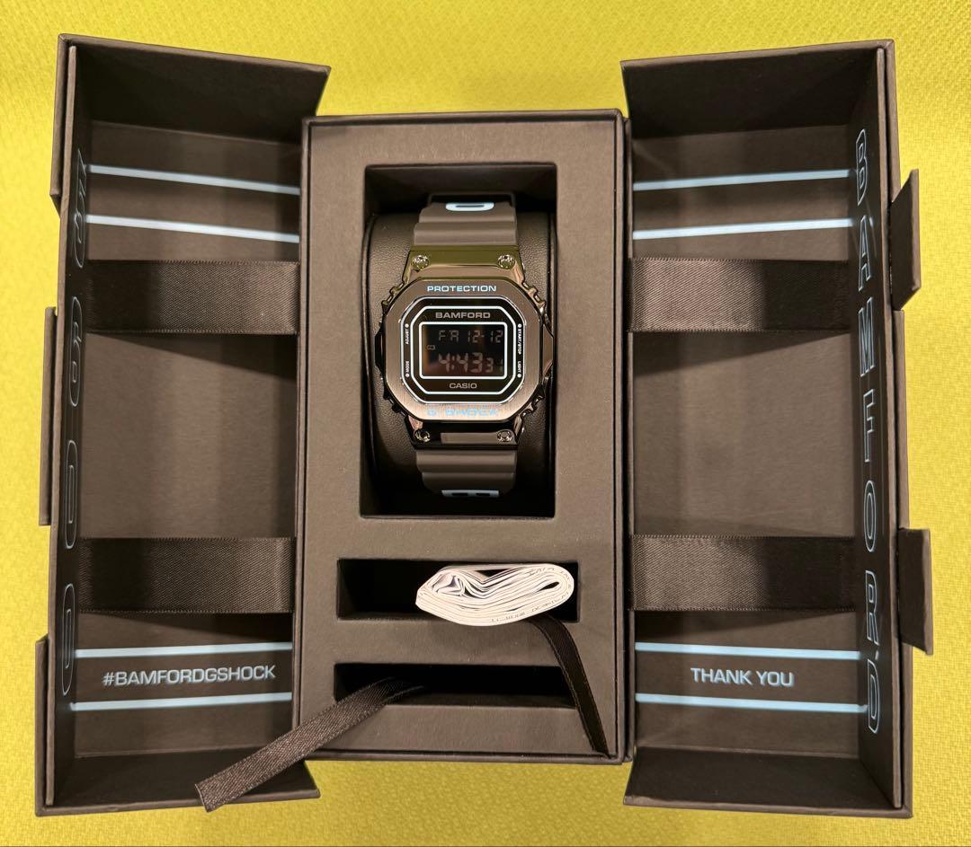 限定BOX BAMFORD G-SHOCK GM-5600BWD-1JR