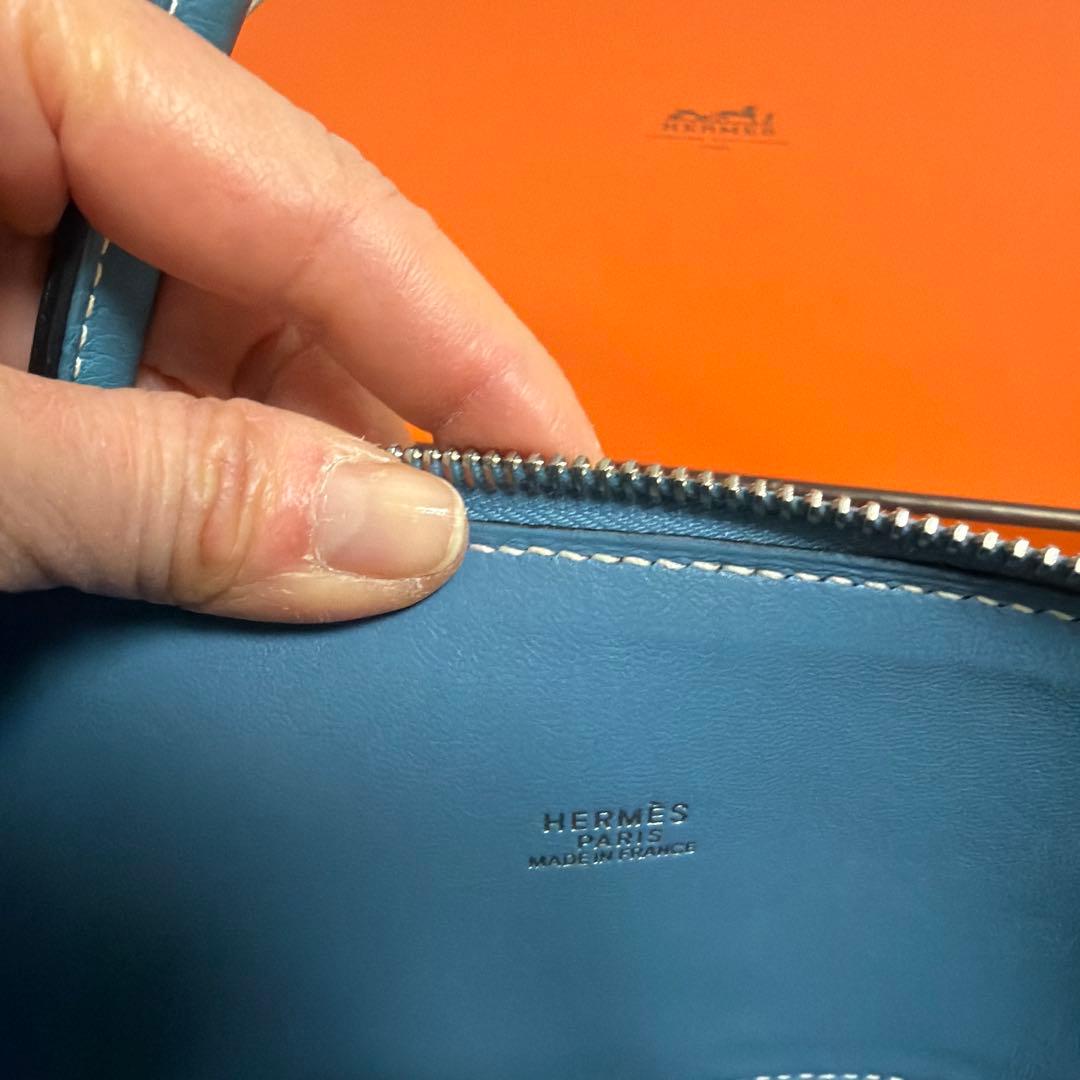 極美品‼️ HERMES エルメス　ボリード　31 ブルージーン　付属品全てあり