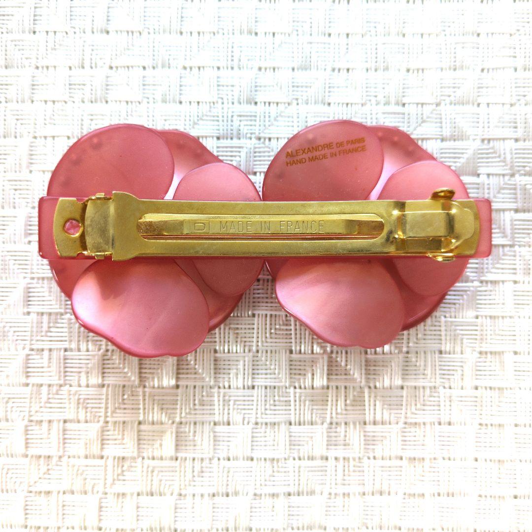 アレクサンドルドゥパリ 双子カメリア バレッタ