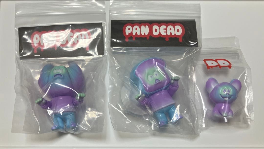 PAN DEAD 紫陽花 ソフビ 3体セット