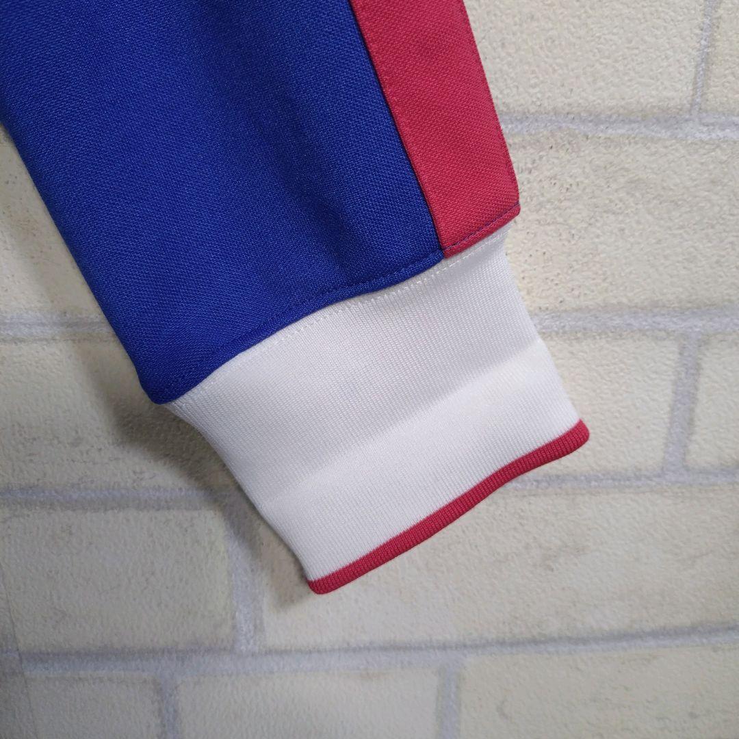 ナイキ★クロアチア代表 刺繍ロゴ エンブレムワッペン アンセムジャケット 青 L