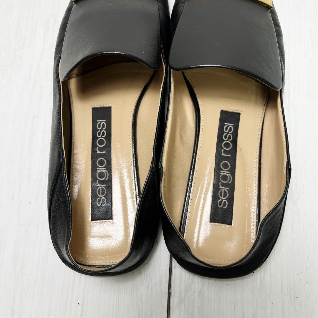 セルジオロッシ SR1 37 バレリーナ フラットパンプス