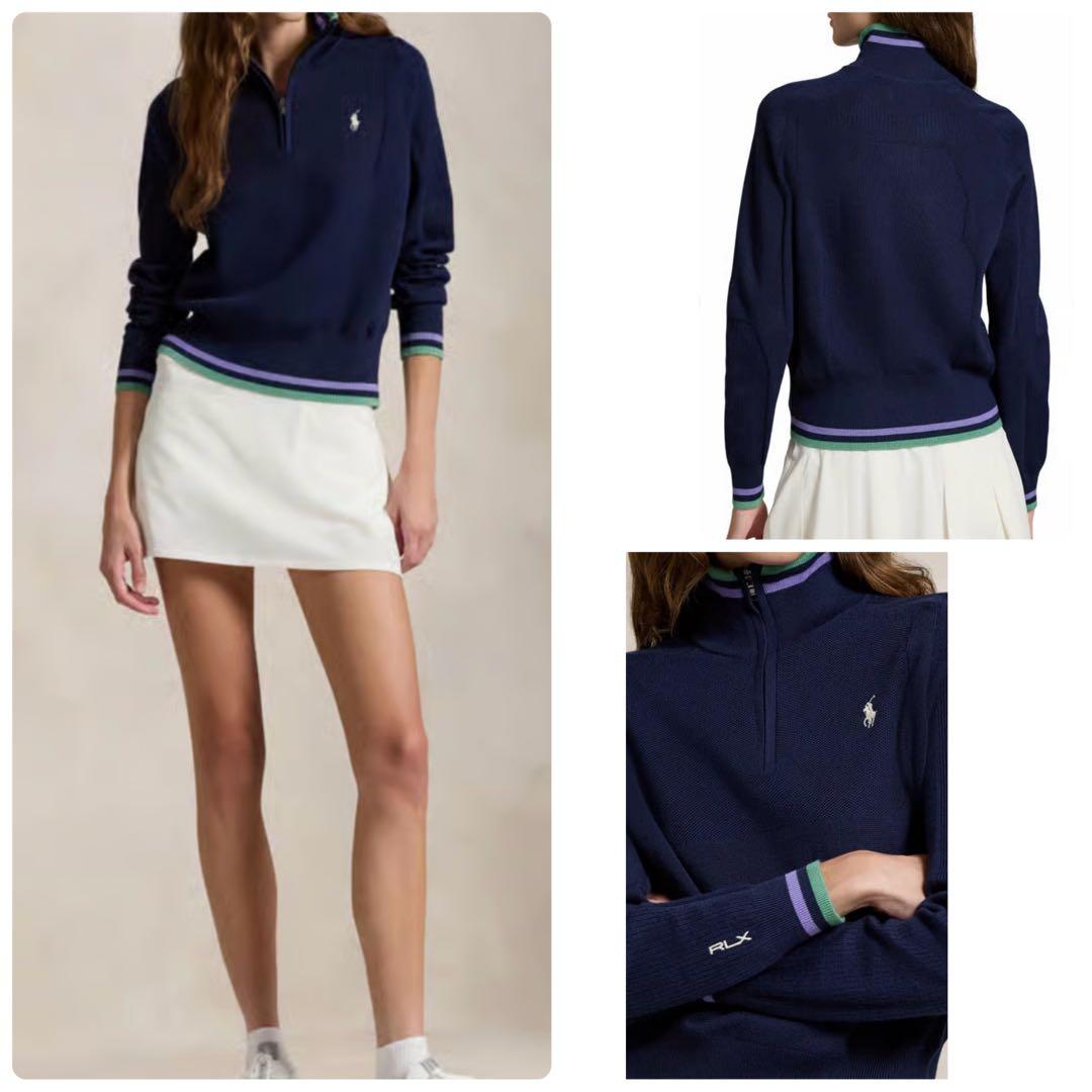 新品タグ付き✨RLX ラルフローレン 24AW 現行QR レディース S ポニー