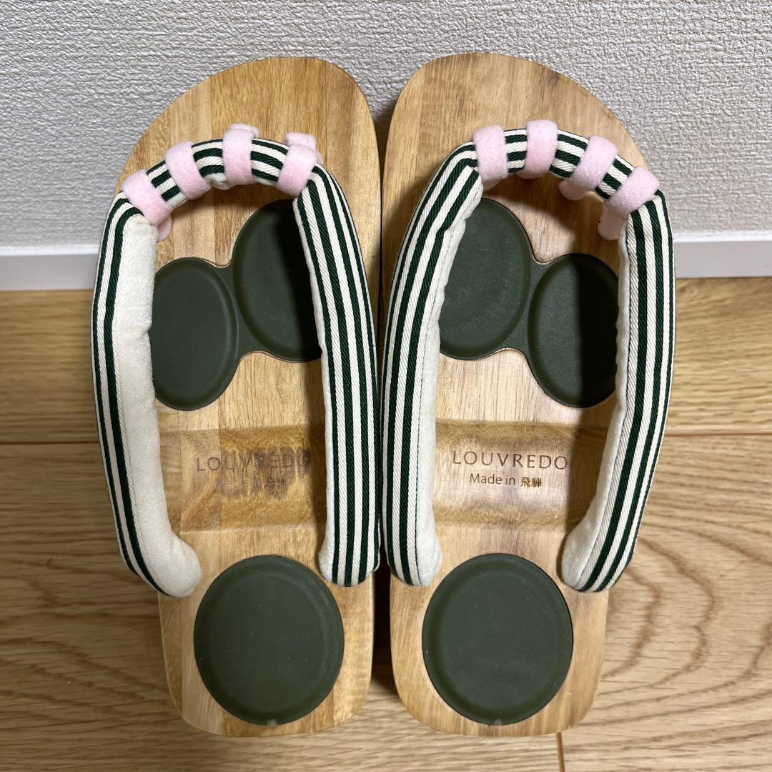 一本歯下駄　LOUVREDO あしゆびひろ　女性用　飛騨