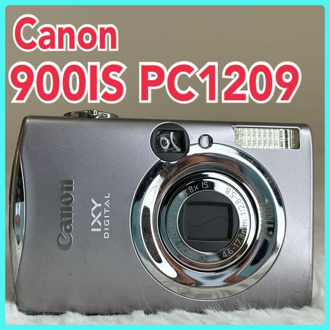 Canon　IXY 900IS PC1209 充電器　箱 コンデジ　動作品