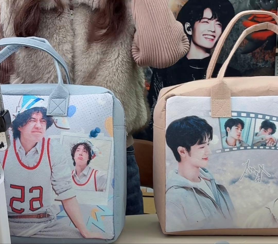 王一博 衣物収納袋&旅行用フェルトバッグ　バッグ❣️5点セット確認用❣️0119