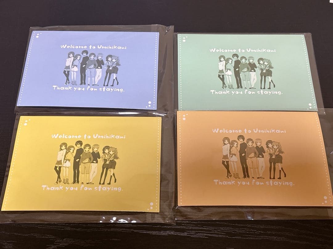 凪のあすから　宿泊特典　ウェルカムカード　ボイスカード　美海　さゆ　要