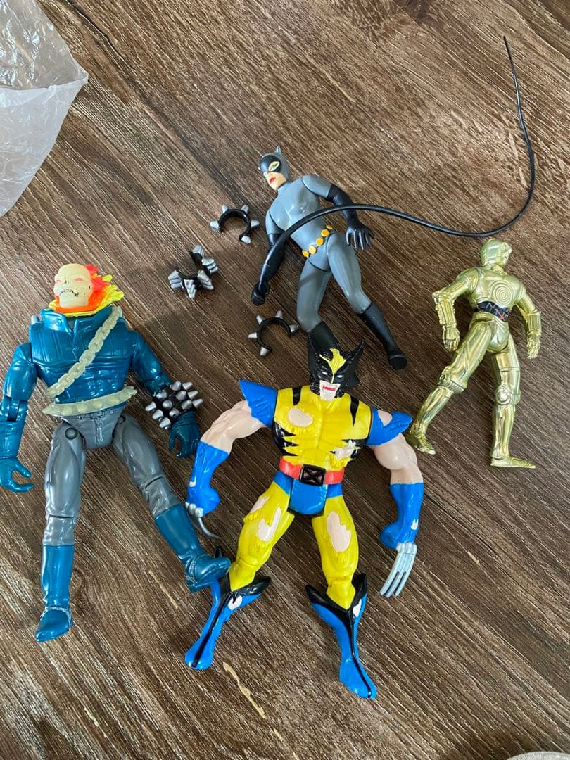 ウルヴァリン他　フィギュア　4点セット