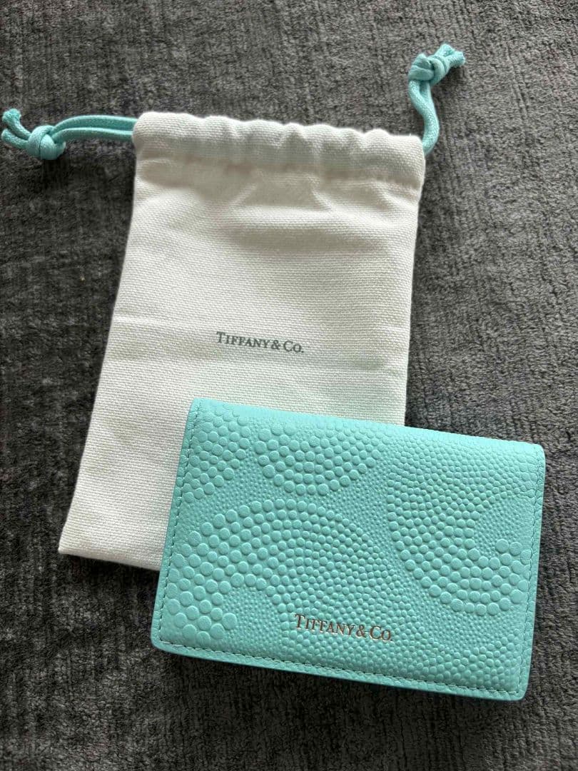(未使用)Tiffany & Co. 名刺入れ ティファニーブルー