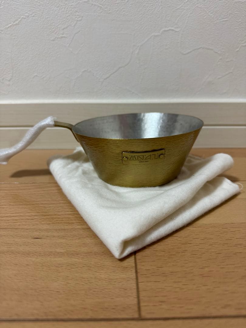 モアイ　真鍮シェラカップ