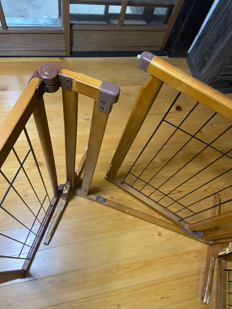 リッチェル　木製おくだけドア付きペットケージHレギュラーブラウン