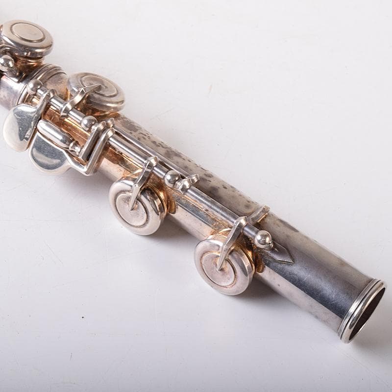 ヤマハ　SILVER刻印　フルート　約403g　ケース付　U　R8203