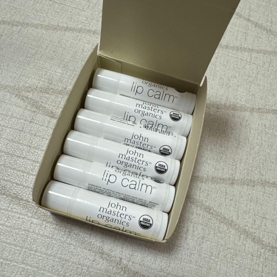 john masters organics lip calm 12本セット