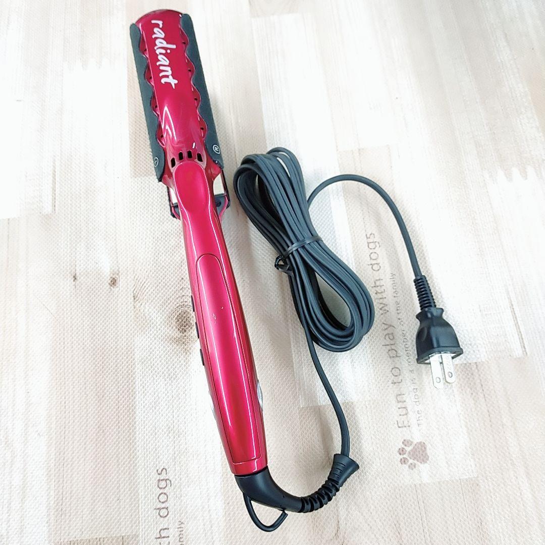 動作保証○ラディアント ストレート ヘアアイロン シルクプレート プロ仕様