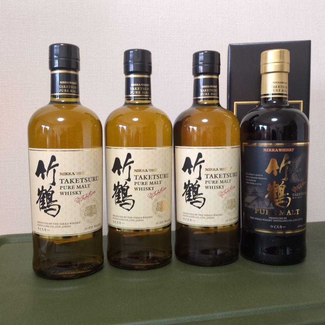 竹鶴ピュアモルト4本セット