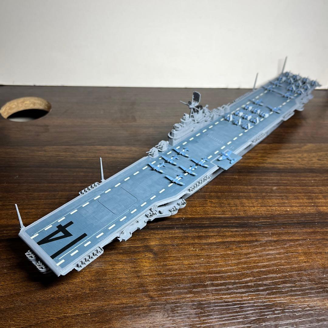 1/700 アメリカ海軍　航空母艦　タイコンデロガ　ハンコック　2隻セット