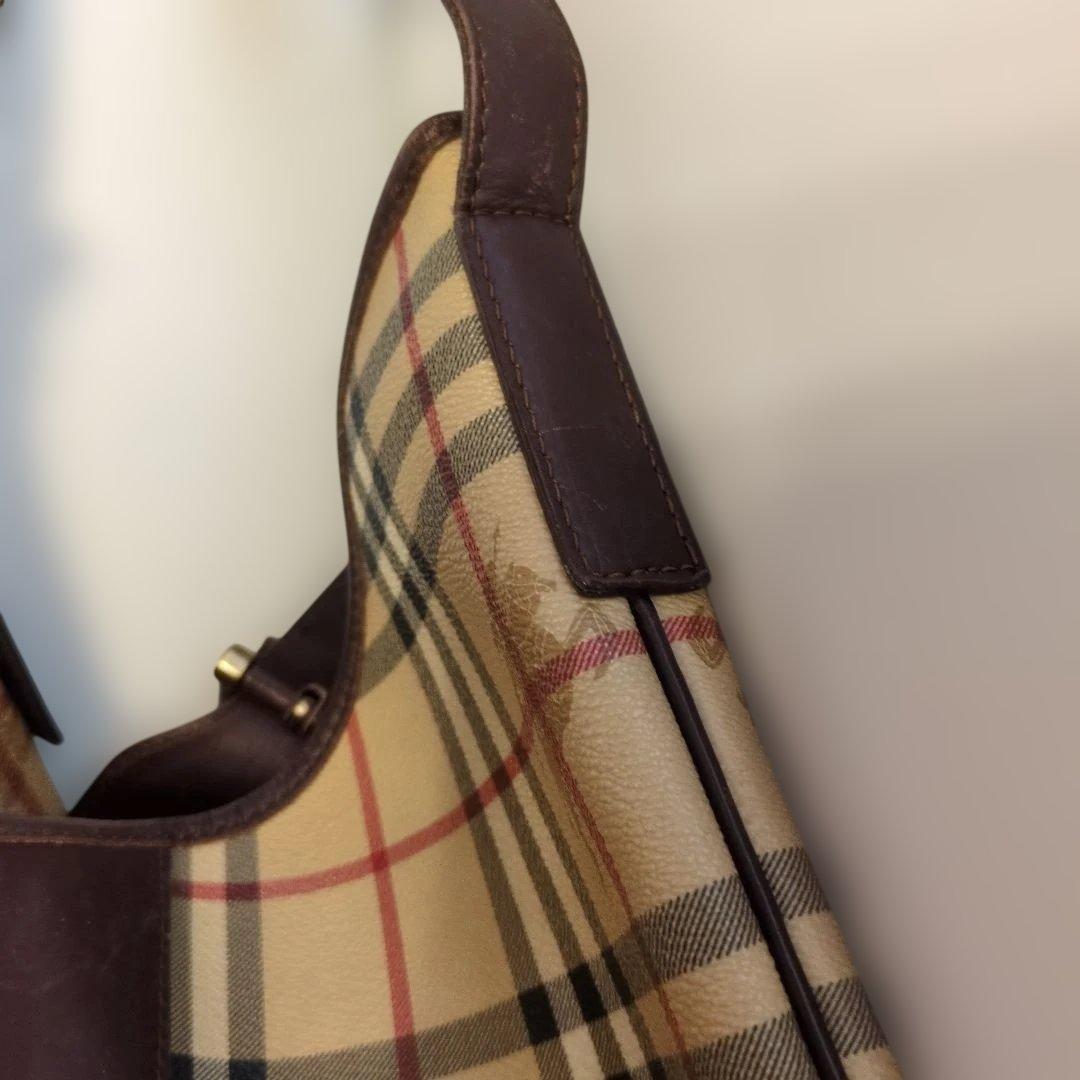 Burberry チェック柄 ショルダーバッグ