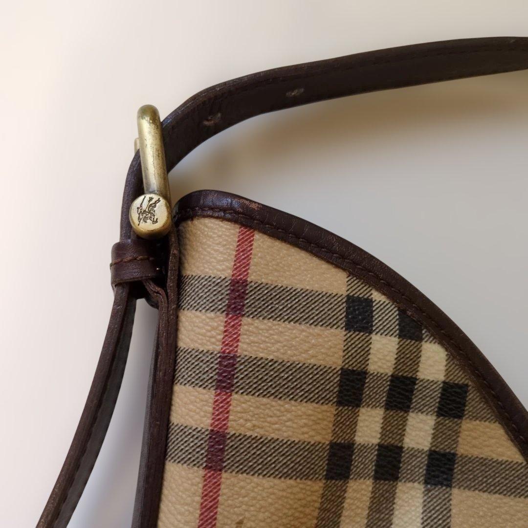 Burberry チェック柄 ショルダーバッグ