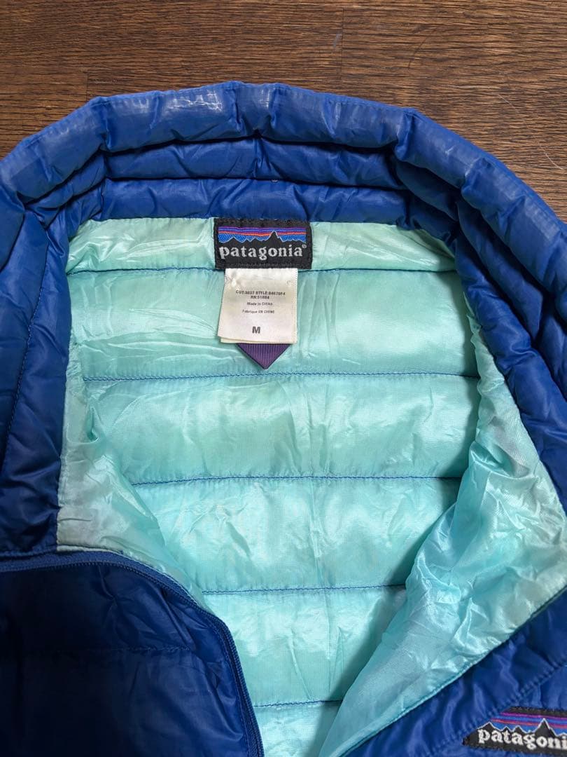 patagonia パタゴニア ハーフジップ プルオーバー ダウンセーター　M