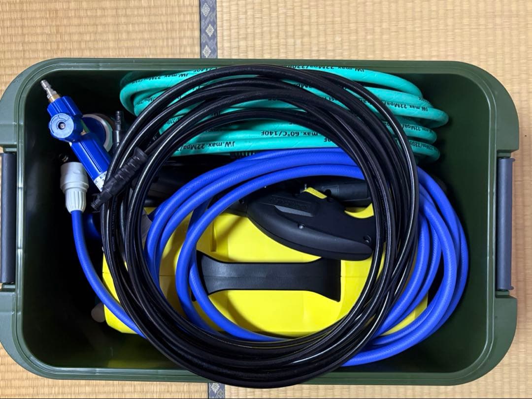 ケルヒャーK2サイレント　MJJCフォームガン　洗車セット