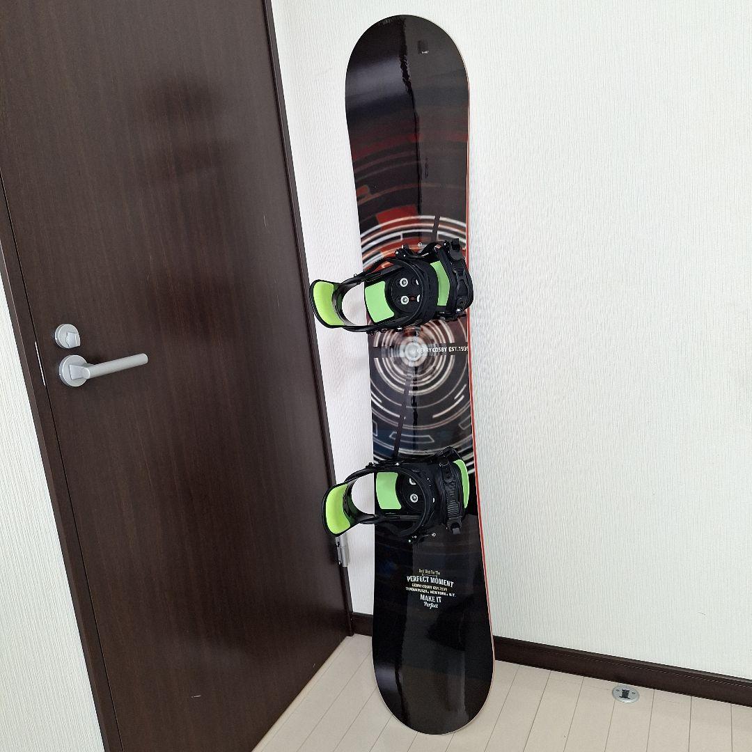 スノーボードセット　コスビー156cm　ZUMA　M-L　未使用に近い使用5時間