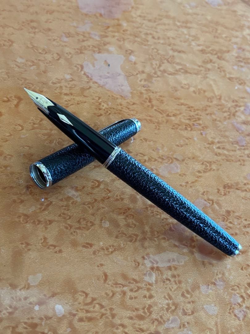 プラチナ シープ（羊革巻）高級万年筆 ペン先14K 白金 中字 ヴィンテージ