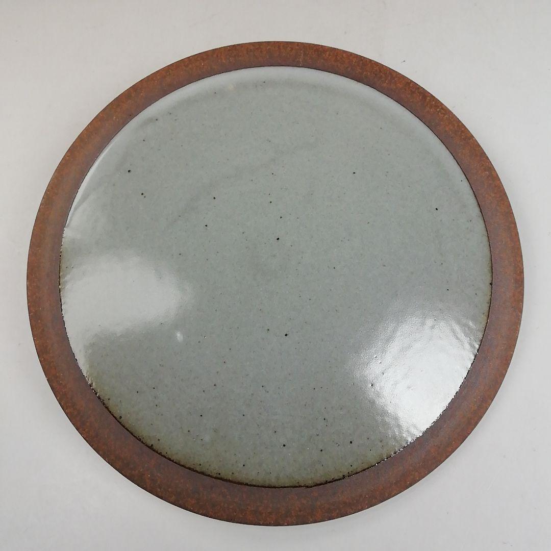 Ｗ１５２　水指　『赤絵　草花文』『文月和香 作』　共箱　茶道具