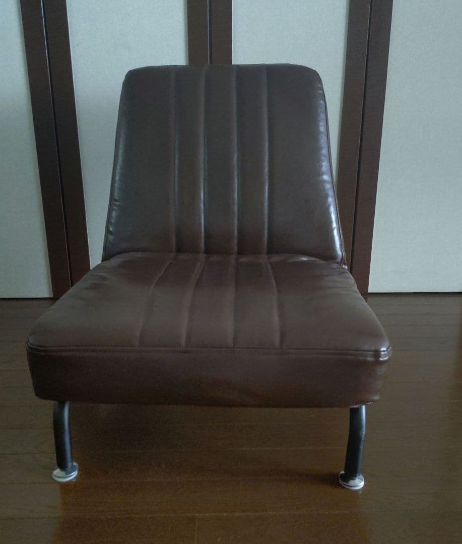 B-COMPANY ダークブラウン 1人掛けリクライニングソファ