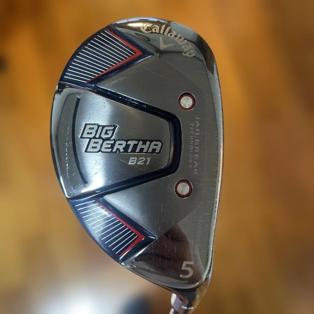 キャロウェイビックバーサ B21 ユーティリティ 5番USA仕様　RCH65 Ｓ