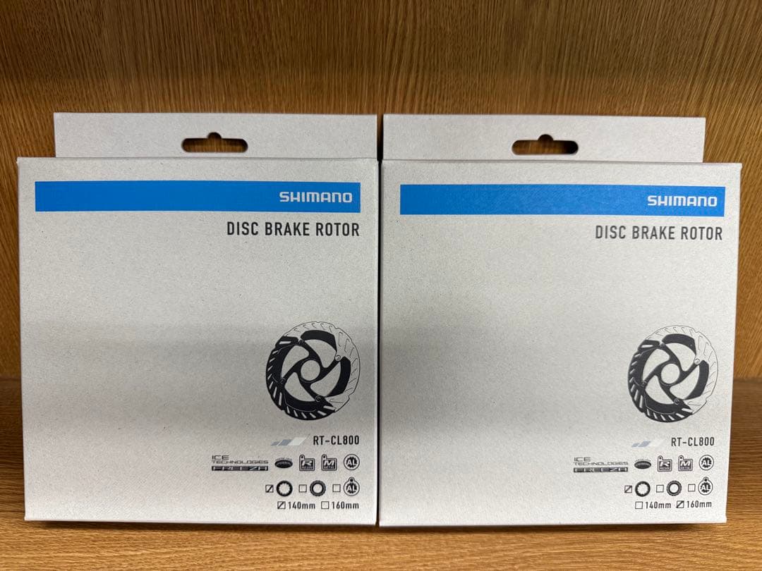 【新品未開封】SHIMANO RT-CL800 140mm 160mm