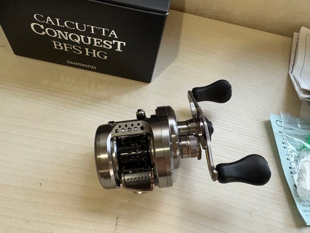 ★☆シマノ 17カルカッタ　コンクエスト BFS HG 美品
