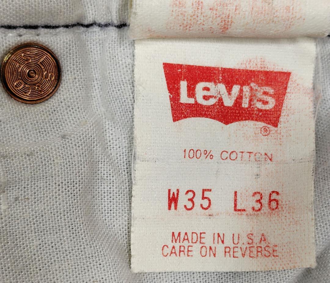 【USA製】リーバイス 501 バレンシア製 555刻印 90s W35 希少